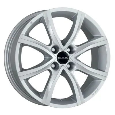 Janta aluminiu 6,5x15, 4x100, CH 60,1, ET: 40; potrivit DACIA DOKKER, DOKKER EXPRESS MINIVAN, LODGY, LOGAN, LOGAN EXPRESS 11.93- MAK Antibes Argintiu