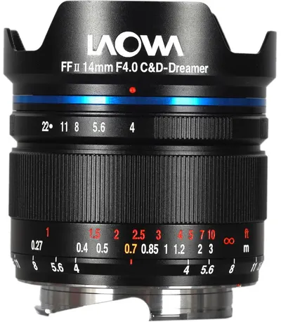 Obiectiv foto Laowa - FF II, 14mm, f/4.0 C&D-Dreamer, pentru Canon R