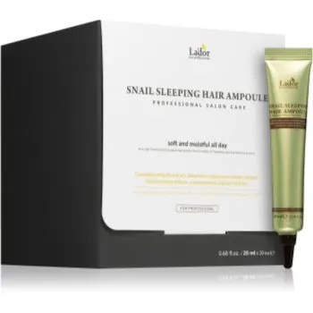 La'dor Snail Sleeping Hair Ampoule fiolă de noapte pentru par frumos si sanatos