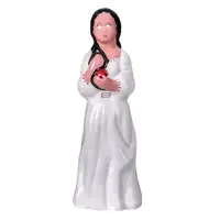 Decoratiune Gradina din Ceramica, Alba Ca Zapada, Inaltime 51 cm