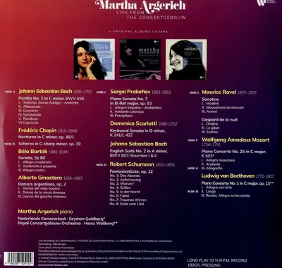 Martha Argerich - Live from the Concertgebouw 1978-1992
