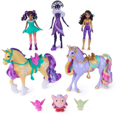 Set de joacă Spin Master Unicorn Academy - Magic Unleashed Adventure Pack