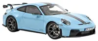 Model colecționabil NOREV Contemporary: Automobile - Porsche 911 GT3 cu Weissach Pack (Gulfblue) (2025)
