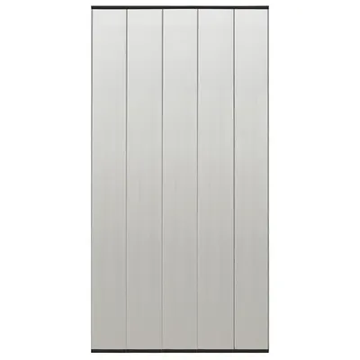 vidaXL Perdea pentru insecte cu 5 buc. de plasă, negru, 120x240 cm