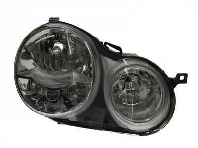 Far dreapta (H1 H7, reglaj electric, fundal cromat) VW POLO 2001-2005