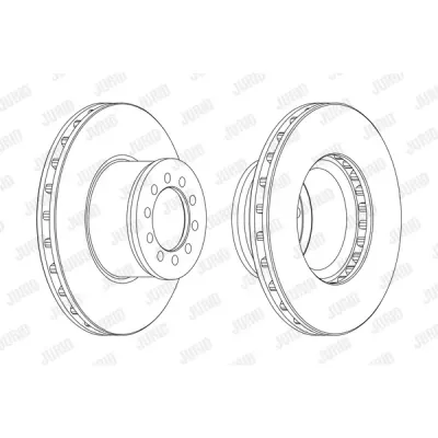 Disc frana JURID 567764J