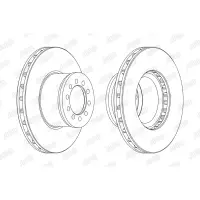 Disc frana JURID 567764J