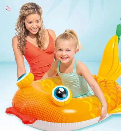 Colac gonflabil pentru inot copii 107 x 69 Peste
