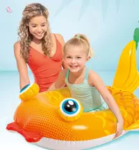 Colac gonflabil pentru inot copii 107 x 69 Peste
