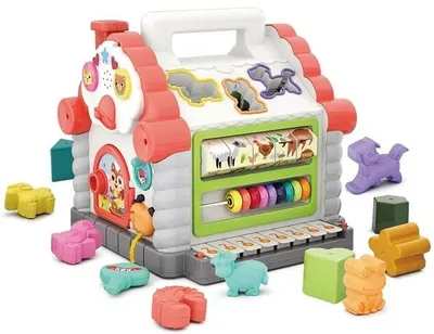 Jucarie educativa Hola Toys - Casuta cu sunet si lumina