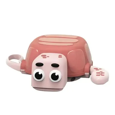 Jucărie de baie Raya Toys - Broască țestoasă plutitoare, roz
