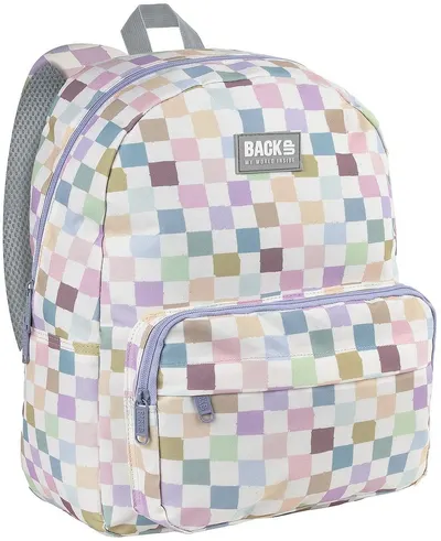 Ghiozdan școlar BackUp 8 C - Pastel Checkered