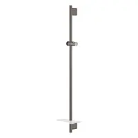 Bara de dus RSH SmartActive shower rail 900 26603AL0, lungime bara 90 cm, suport pt para, cu polita, Antracit mat