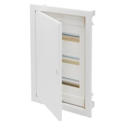 Tablou modular incastrat 24 module - WITH BLANK DOOR AND METAL FRAME - IP40