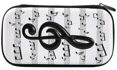 Penar școlar rigid I-Total Music - Cu 1 fermoar