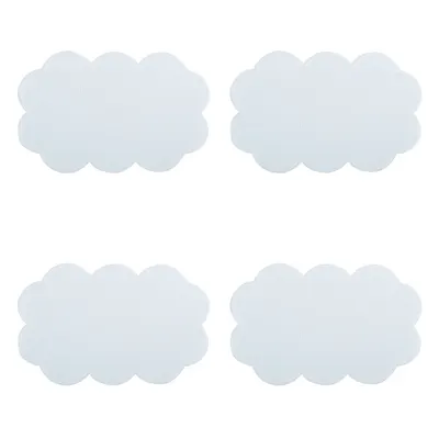 Covorașe antiderapante pentru copii pentru cadă 4 buc. 9x14,5 cm Nuages – MSV