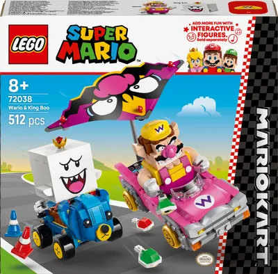 Constructor LEGO Super Mario - Wario si King Boo (72038)