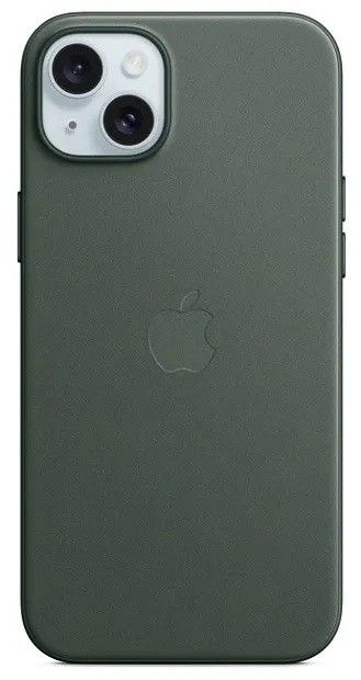 Husă Apple - FineWoven MagSafe, iPhone 15 Plus, Evergreen