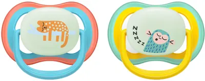 Scutece Philips Avent - Ultra Air Noapte, 18 luni, 2 bucăți, maimuță/leopard