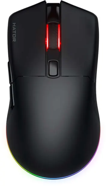 Mouse gaming HATOR - Pulsar 3 Wireless, optic, wireless, negru