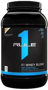 R1 Whey Blend, biscuiți cu cremă, 884 g, Rule1