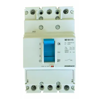 Intreruptor compact MB 25kA, borne cleme rapide 63A, 3 poli