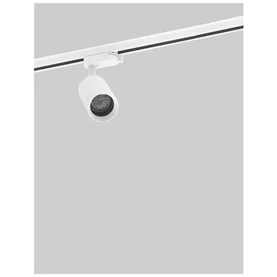 Sistem iluminat pe sina 2-WIRES TRACK Nisipiu Alb Aluminiu Negru Honeycomb GU10 / MR16 1x50 Wat Adaptor 2 wires 230 Volt IP20 Fara bec