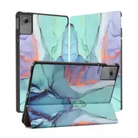 Husa pentru Lenovo Idea Tab 11, Techsuit, FoldPro Green Time, Multicolor