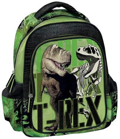 Ghiozdan pentru gradiniță Graffiti T-Rex - Cu 1 compartiment