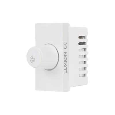 Modul Comutator Pentru Ventilator 1M LUXION, Standard Italian