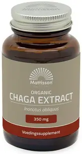 Organic Chaga Extract, 350 mg, 60 capsule, Mattisson Healthstyle