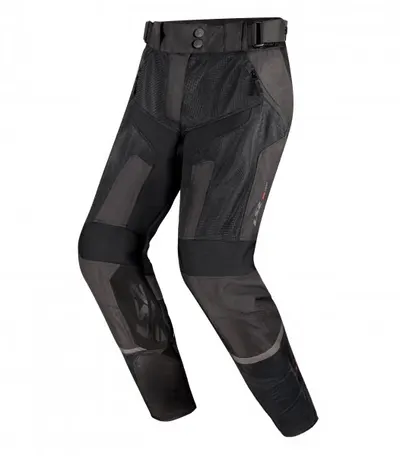 Pantaloni textil moto dame, LS2 Como Air, culoare negru gri, marime L