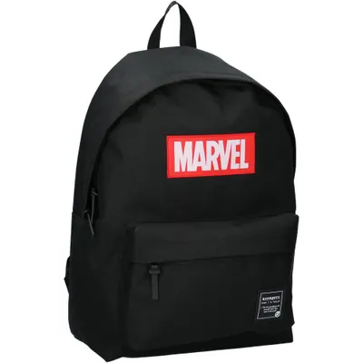 Rucsac negru 40x30x13 cm, Devoted To Protect, Marvel