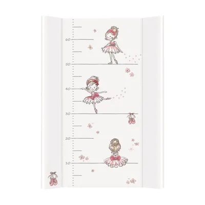 Saltea de infasat cu intaritura 70x50 cm balerina