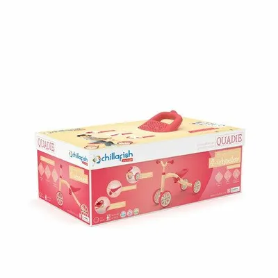 Ride On Chillafish Quadie Peach 1-3 ani, greutate admisa 25 kg