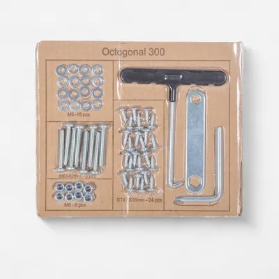 Set șuruburi de montare - piesă de schimb pentru trambulina Octogonal 300
