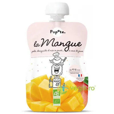 Piure cu 100% Mango +4/6 Luni Ecologic/Bio 120g