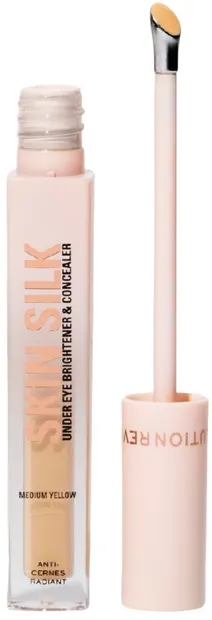 Makeup Revolution Corector facial Skin Silk, Medium Yellow, 4 ml