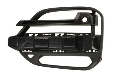 Grila bara Fata Dreapta cu orificii proiector ceata, cu orificii senzori parcare, negru potrivit BMW IX3 G08, X3 G01, F97 08.17- 10.17
