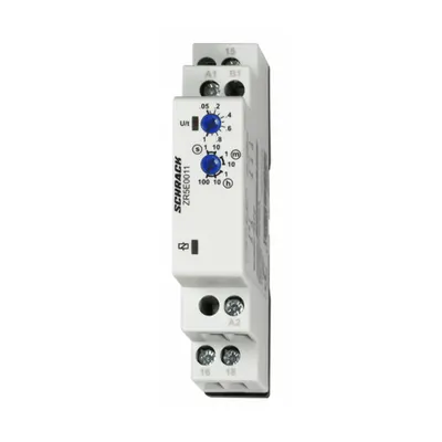 Releu temporizat la anclansare 1CC, Ualim=24-240VAC/VDC, 8A