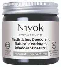 Deodorant crema 100% natural fara parfum, 40ml, Niyok