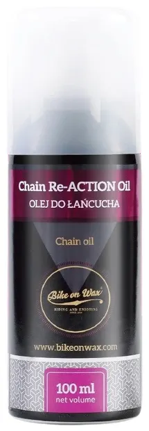 Spray de întreținere a lanțului Bike On Wax - Chain Re-Action Oil, 100 ml