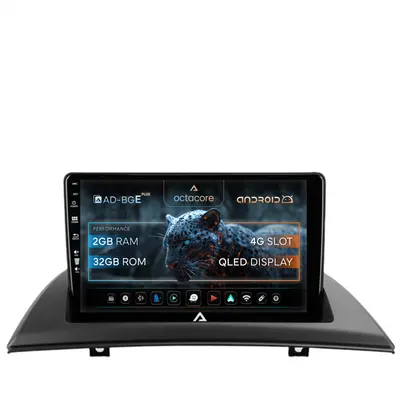 Navigatie BMW X3 E83 (2003-2010), Android, E-Octacore 2GB RAM + 32GB ROM, 9 Inch - AD-BGE9002+AD-BGRKIT395
