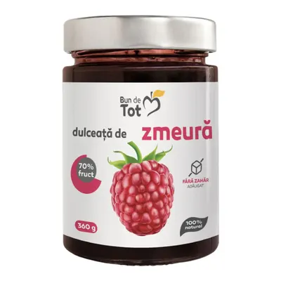 Bun de Tot Dulceata Zmeura, fara zahar, Dacia Plant | 360 g