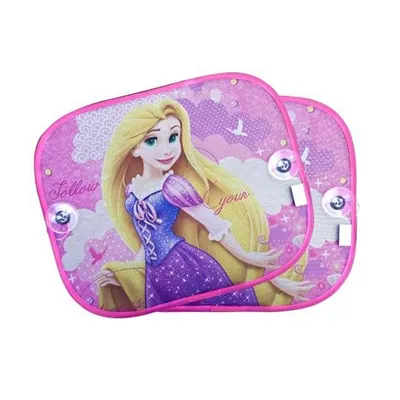 Jaluzele retractabile laterale auto Bam Bam - Disney Princesses, 2 buc.