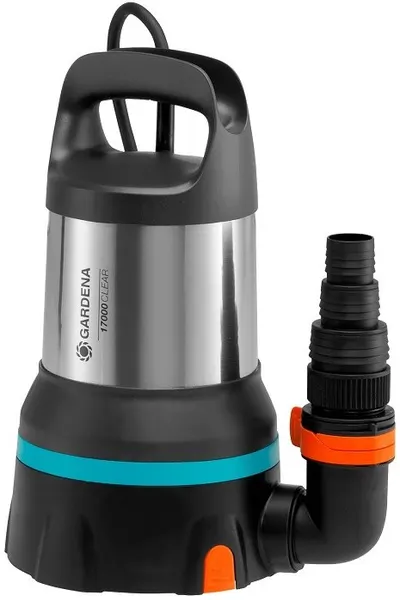Pompa submersibilă pentru apă curată Gardena - Clear Water 17000 Aquasensor, 750W, 9 m