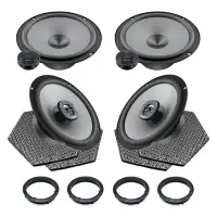 Pachet difuzoare auto Hertz Uno dedicat Volkswagen UP 2011-, RMS 75W