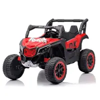 Masinuta electrica pentru 2 copii Nichiduta Off Road 4x4 Red,acumulator 12V4.5Ah,roti eva cu rulment ,telecomanda 2.4G,lumini led,functie slow start,unitate audio cu usb si mp3
