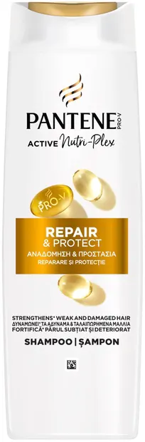 Pantene Pro-V Șampon reparator pentru păr deteriorat Repair & Protect, 400 ml