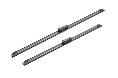 Set stergatoare parbriz BOSCH AeroTwin A225S 3397007225, lungime 650 mm, 550 mm, fara carcasa, pentru vehicule cu volan pe stanga
